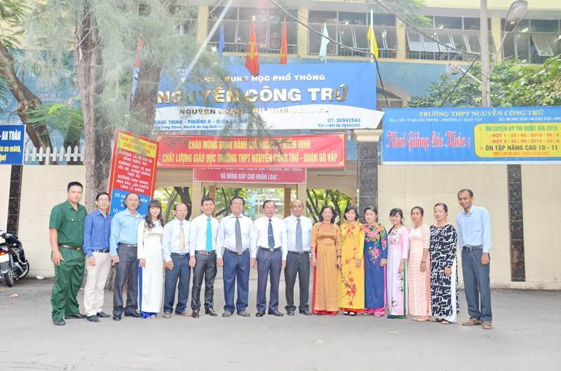 Một số hình ảnh khảo sát chính thức năm học 2015 - 2016
